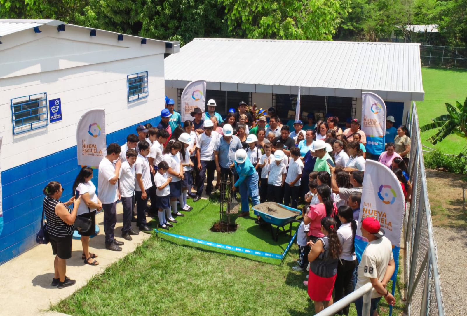 DOM avanza con la renovación de centro escolar en Carasque, Chalatenango Sur dom-avanza-con-la-renovacion-de-centro-escolar-en-carasque-chalatenango-sur
